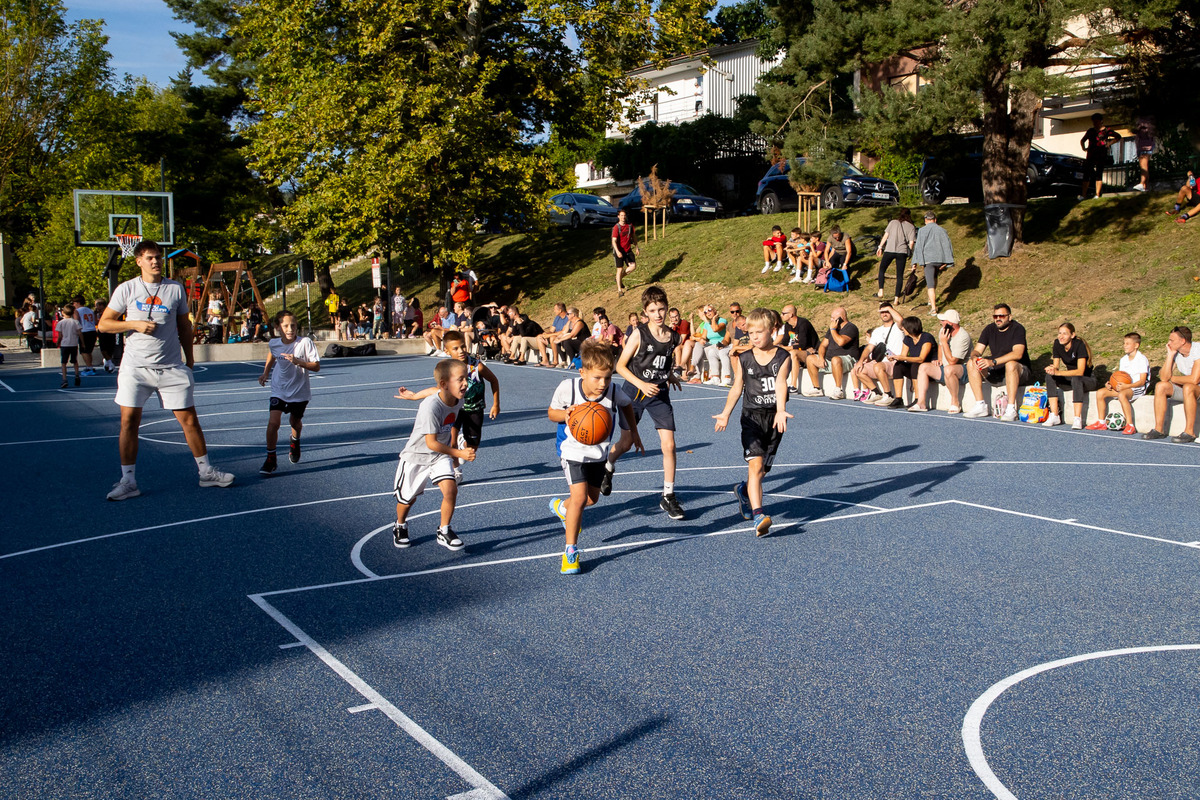 igrišče na Rožni ulici - otvoritev _ avgust 2025